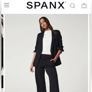 SPANX The Perfect Oversized Blazer NWT - size S - Black